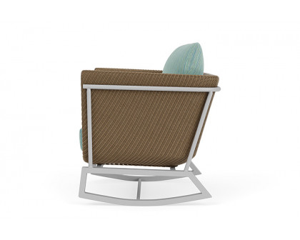 Lloyd Flanders™ Solstice Lounge Rocker - Fawn, Metallic Silver