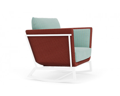 Lloyd Flanders™ Solstice Lounge Rocker - Terracotta, White