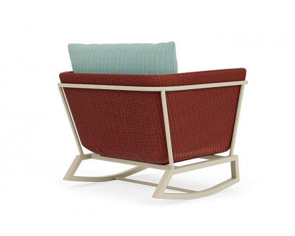 Lloyd Flanders™ Solstice Lounge Rocker - Terracotta, Linen