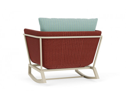 Lloyd Flanders™ Solstice Lounge Rocker - Terracotta, Linen