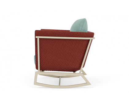 Lloyd Flanders™ Solstice Lounge Rocker - Terracotta, Linen