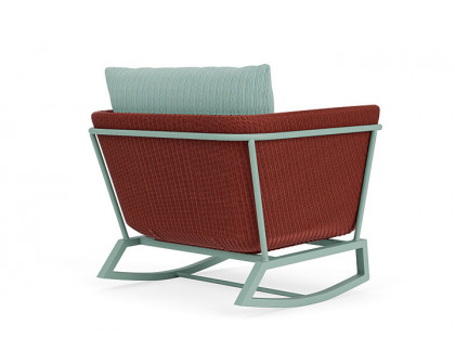 Lloyd Flanders™ Solstice Lounge Rocker - Terracotta, Sea Glass