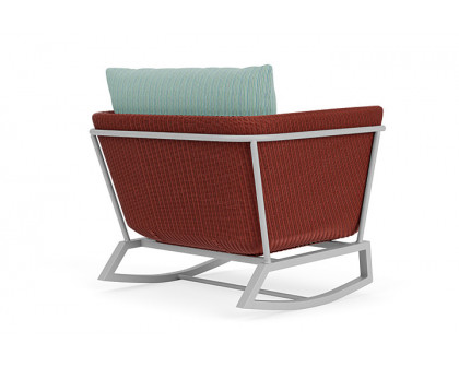 Lloyd Flanders™ Solstice Lounge Rocker - Terracotta, Metallic Silver