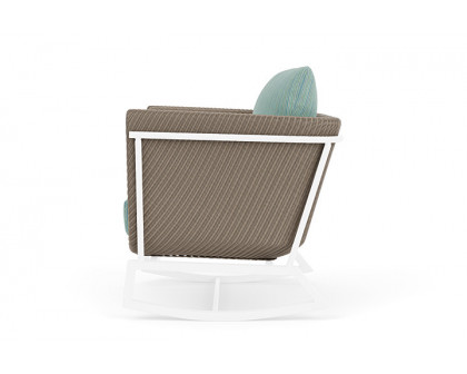 Lloyd Flanders™ Solstice Lounge Rocker - French Beige, White