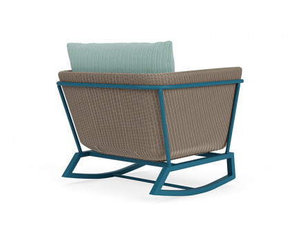 Lloyd Flanders™ Solstice Lounge Rocker - French Beige, Peacock