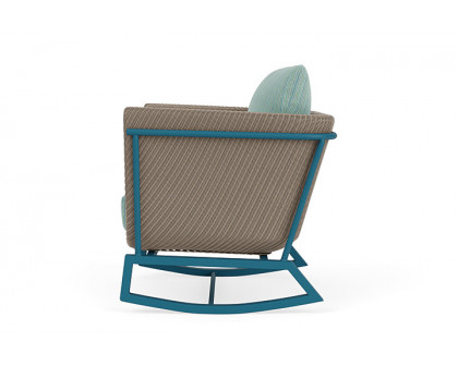 Lloyd Flanders™ Solstice Lounge Rocker - French Beige, Peacock