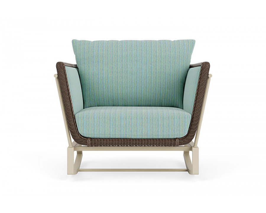 Lloyd Flanders™ Solstice Lounge Rocker - Bark, Linen