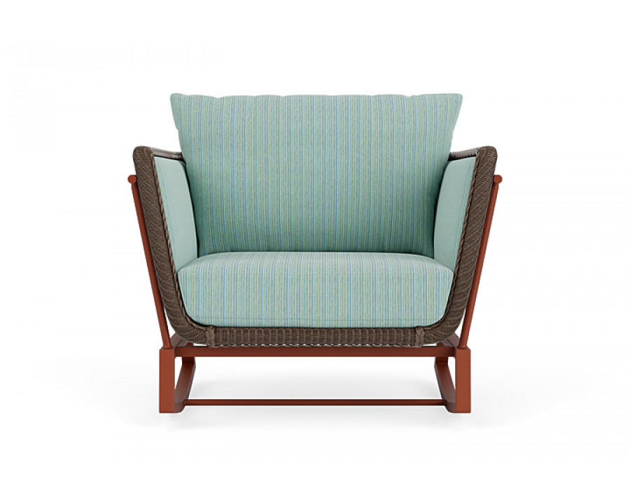 Lloyd Flanders™ Solstice Lounge Rocker - Bark, Terracotta