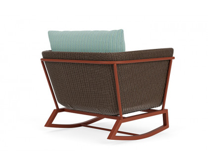 Lloyd Flanders™ Solstice Lounge Rocker - Bark, Terracotta