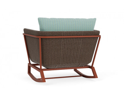 Lloyd Flanders™ Solstice Lounge Rocker - Bark, Terracotta