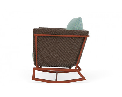 Lloyd Flanders™ Solstice Lounge Rocker - Bark, Terracotta