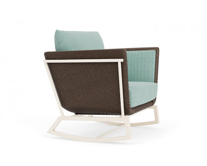 Lloyd Flanders™ Solstice Lounge Rocker - Bark, Ivory