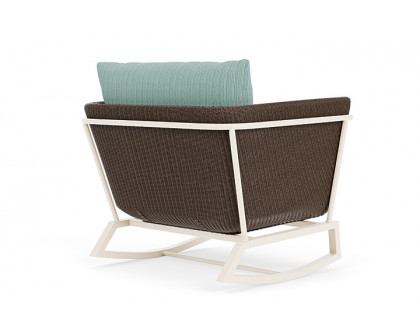 Lloyd Flanders™ Solstice Lounge Rocker - Bark, Ivory