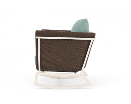 Lloyd Flanders™ Solstice Lounge Rocker - Bark, Ivory