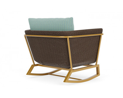 Lloyd Flanders™ Solstice Lounge Rocker - Bark, Metallic Gold