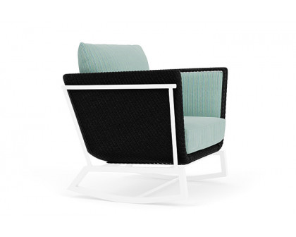 Lloyd Flanders™ Solstice Lounge Rocker - Ebony, White