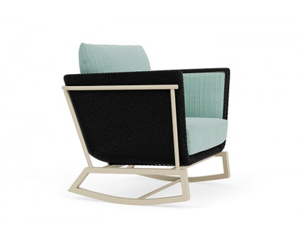 Lloyd Flanders™ Solstice Lounge Rocker - Ebony, Linen