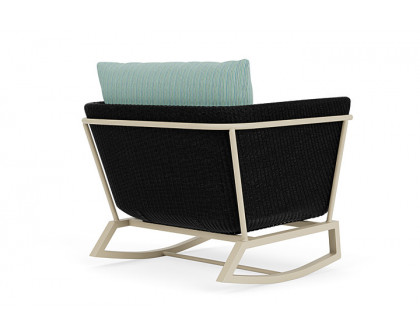 Lloyd Flanders™ Solstice Lounge Rocker - Ebony, Linen