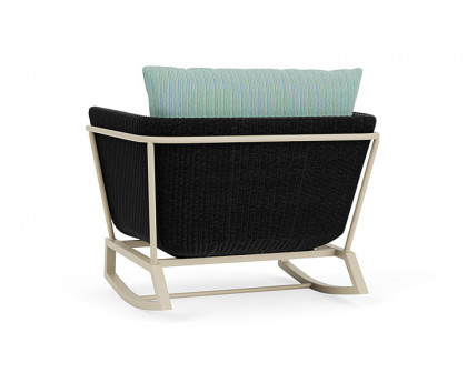 Lloyd Flanders™ Solstice Lounge Rocker - Ebony, Linen