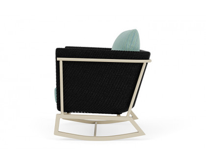 Lloyd Flanders™ Solstice Lounge Rocker - Ebony, Linen