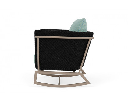 Lloyd Flanders™ Solstice Lounge Rocker - Ebony, French Beige