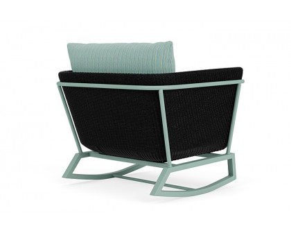 Lloyd Flanders™ Solstice Lounge Rocker - Ebony, Sea Glass