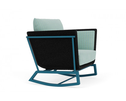 Lloyd Flanders™ Solstice Lounge Rocker - Ebony, Peacock