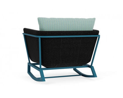 Lloyd Flanders™ Solstice Lounge Rocker - Ebony, Peacock