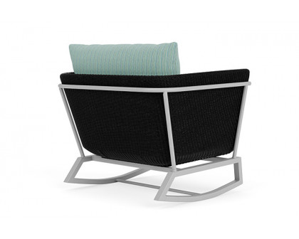 Lloyd Flanders™ Solstice Lounge Rocker - Ebony, Metallic Silver