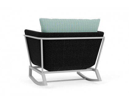 Lloyd Flanders™ Solstice Lounge Rocker - Ebony, Metallic Silver