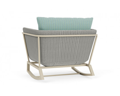 Lloyd Flanders™ Solstice Lounge Rocker - Platinum, Linen