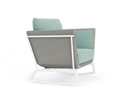 Lloyd Flanders™ Solstice Lounge Rocker - Platinum, Matte White