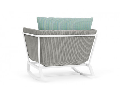 Lloyd Flanders™ Solstice Lounge Rocker - Platinum, Matte White