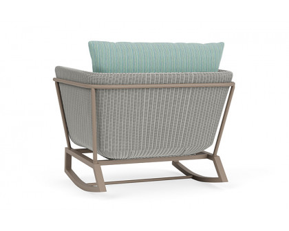 Lloyd Flanders™ Solstice Lounge Rocker - Platinum, French Beige