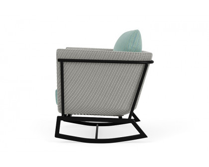 Lloyd Flanders™ Solstice Lounge Rocker - Platinum, Ebony