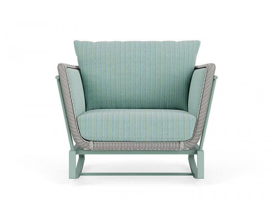 Lloyd Flanders™ Solstice Lounge Rocker - Platinum, Sea Glass