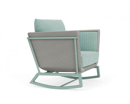 Lloyd Flanders™ Solstice Lounge Rocker - Platinum, Sea Glass