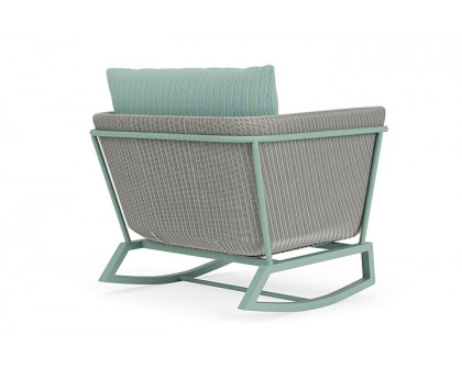 Lloyd Flanders™ Solstice Lounge Rocker - Platinum, Sea Glass