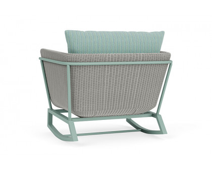 Lloyd Flanders™ Solstice Lounge Rocker - Platinum, Sea Glass