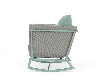 Lloyd Flanders™ Solstice Lounge Rocker - Platinum, Sea Glass