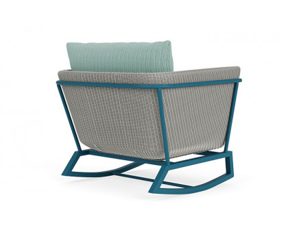 Lloyd Flanders™ Solstice Lounge Rocker - Platinum, Peacock