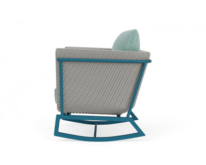 Lloyd Flanders™ Solstice Lounge Rocker - Platinum, Peacock