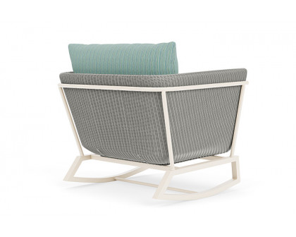 Lloyd Flanders™ Solstice Lounge Rocker - Platinum, Ivory