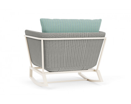 Lloyd Flanders™ Solstice Lounge Rocker - Platinum, Ivory