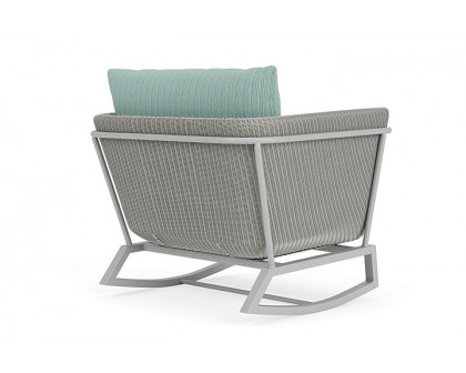 Lloyd Flanders™ Solstice Lounge Rocker - Platinum, Metallic Silver