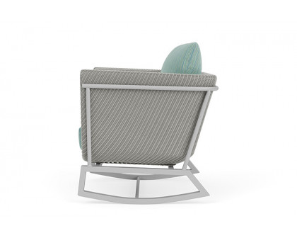 Lloyd Flanders™ Solstice Lounge Rocker - Platinum, Metallic Silver