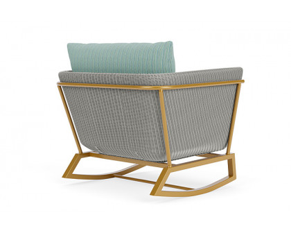 Lloyd Flanders™ Solstice Lounge Rocker - Platinum, Metallic Gold