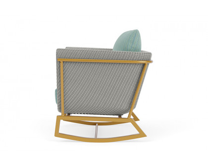 Lloyd Flanders™ Solstice Lounge Rocker - Platinum, Metallic Gold