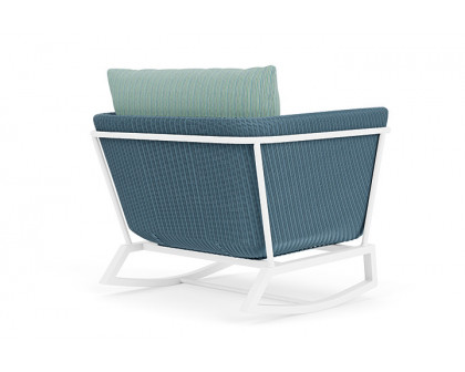 Lloyd Flanders™ Solstice Lounge Rocker - Stillwater, Matte White