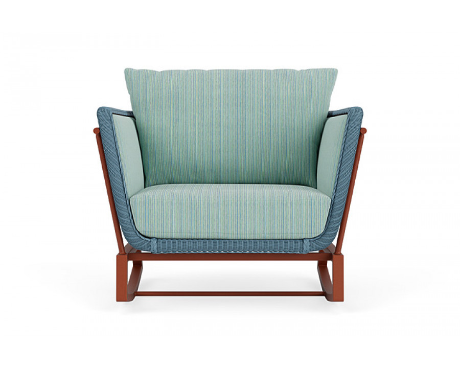 Lloyd Flanders™ Solstice Lounge Rocker - Stillwater, Terracotta